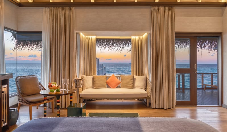 OZEN LIFE MAADHOO - Wind Villa with Pool - Bedroom View